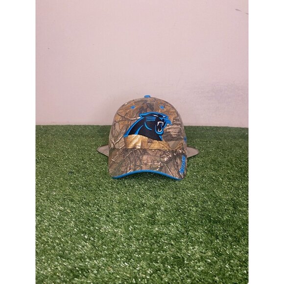 Carolina Panthers hat cap strap back camouflage mens Forty Seven adult outdoor - Picture 1 of 10